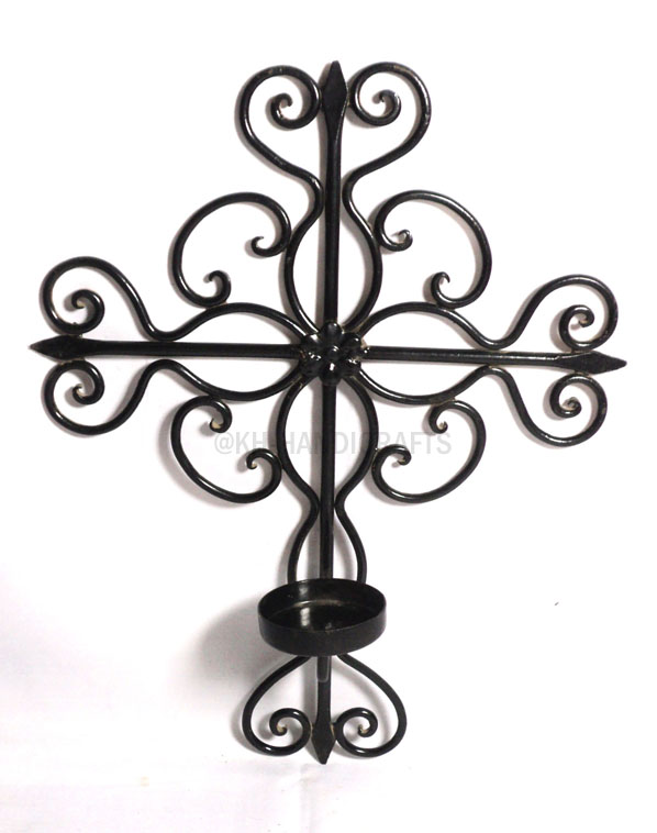 iron cross Candle Holder